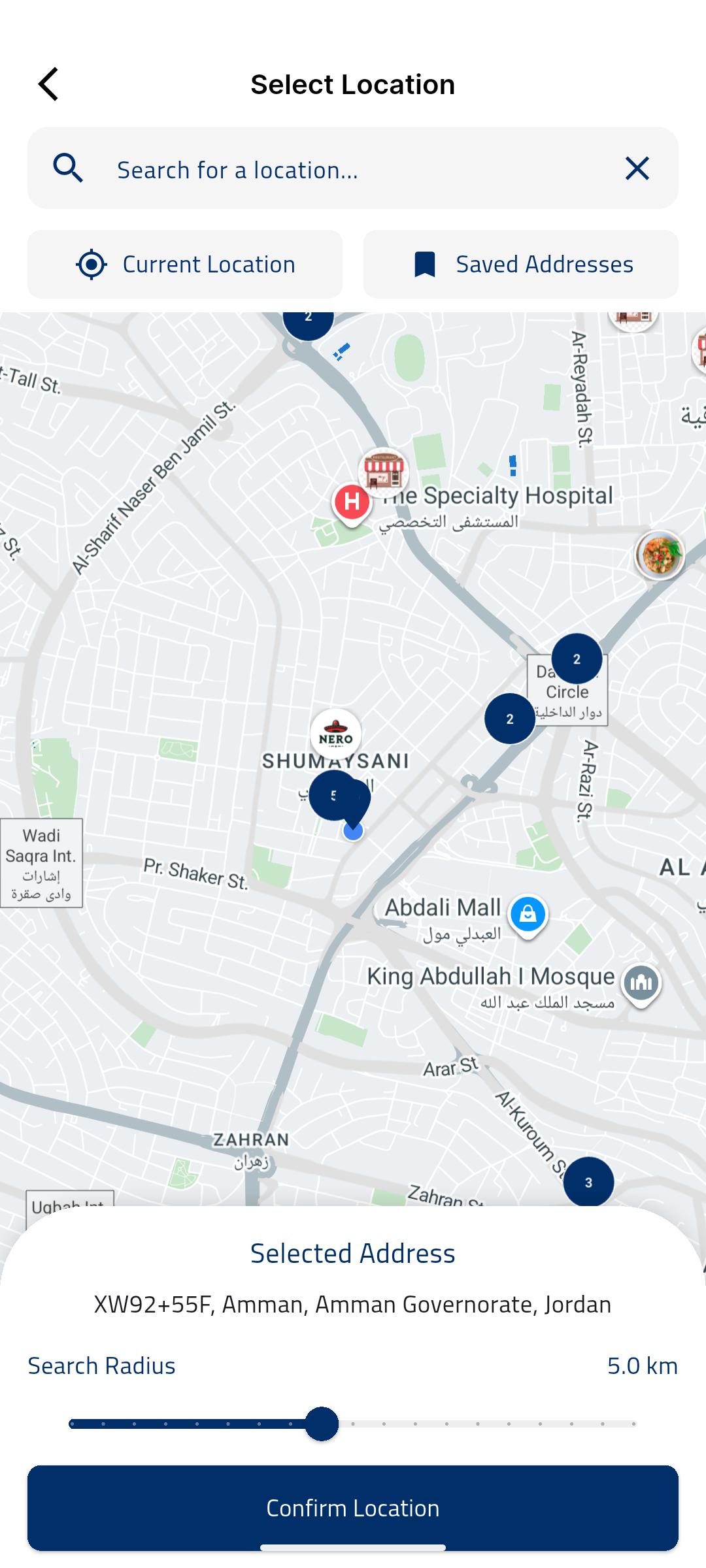 Map View