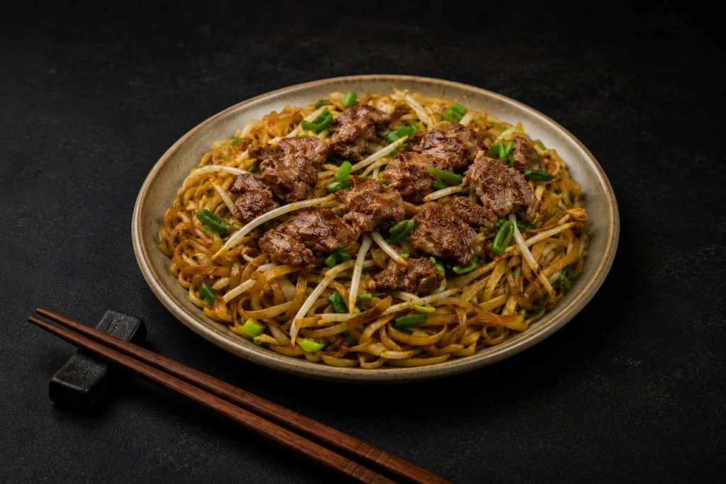 Beef Chinese Noodles + Matrix
